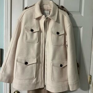 Bagatelle Cream Men’s Coat. Size medium. New without tags
